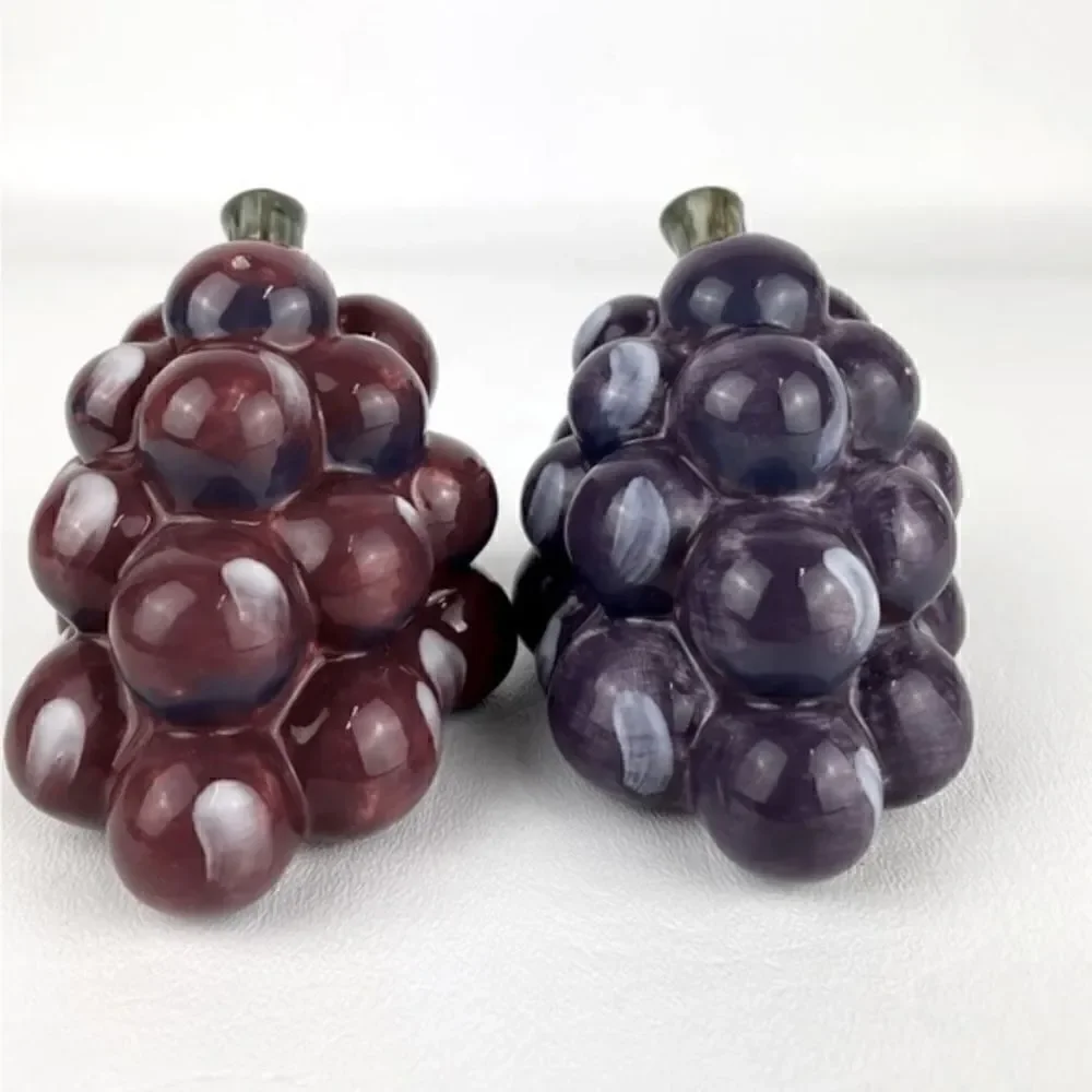 Noble Excellence Meritage Salt & Pepper Shakers Red& Purple. Dillard